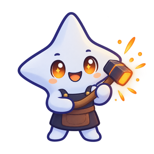 Starsmith Idle Wiki star-smith mascot — original fan artwork
